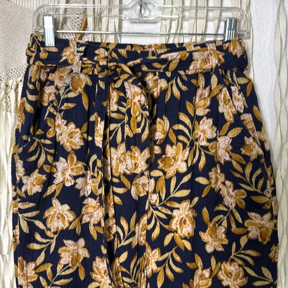 Garnet Hill Ahra Organic Cotton Trousers Size Small - Picture 4 of 16